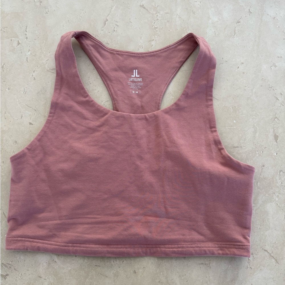 LatteLove athletic bra / bralette M
